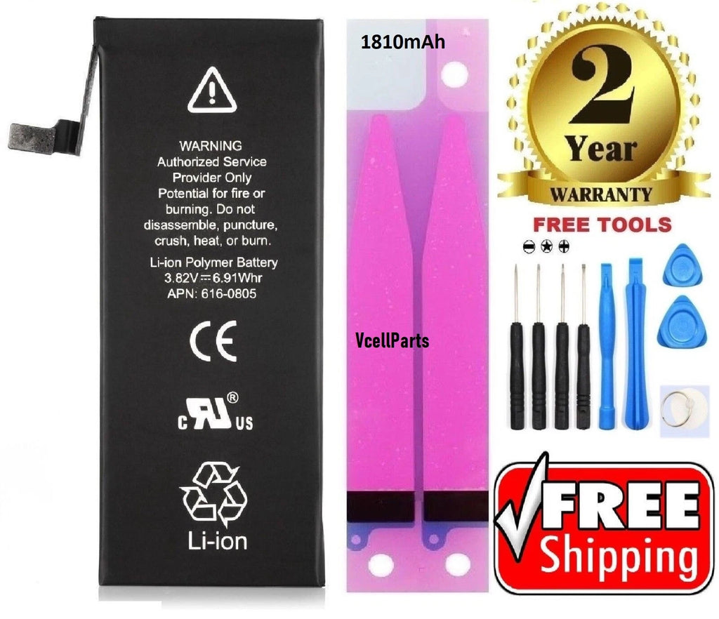Lot 5 10 20 Replacement Internal Battery For iPhone 6S+ 7 8+ XR 12 13 14 15 PRO