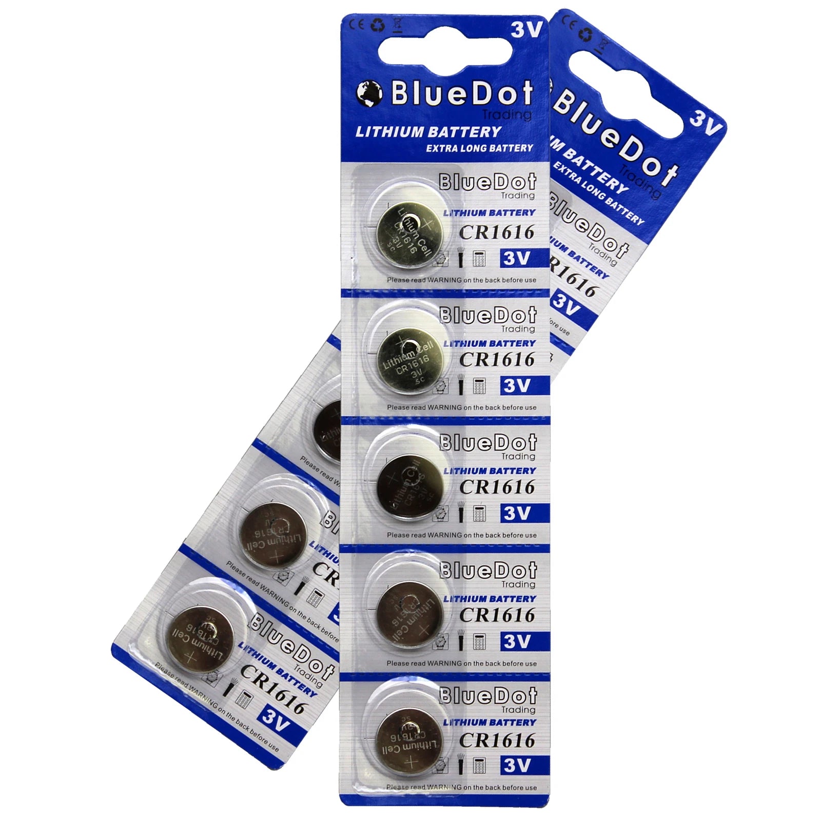 Lot of 10 CR1616 1616 DL1616 ECR1616 LM1616 Button Cell Battery ~ SHIPS FROM US