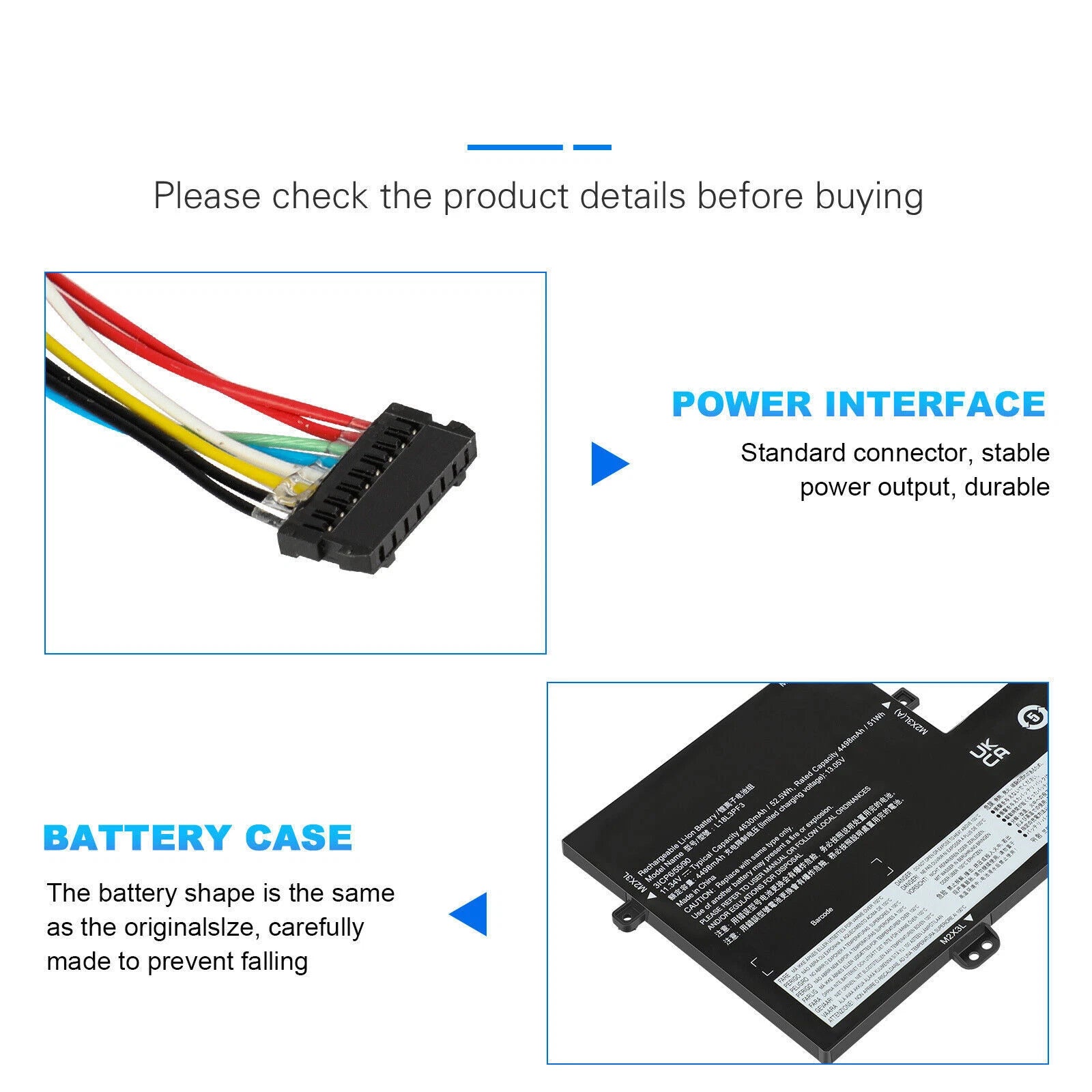 Battery for Lenovo ideapad S340-15API S340-15IWL L18L3PF3 L18C3PF7 L18M3PF6
