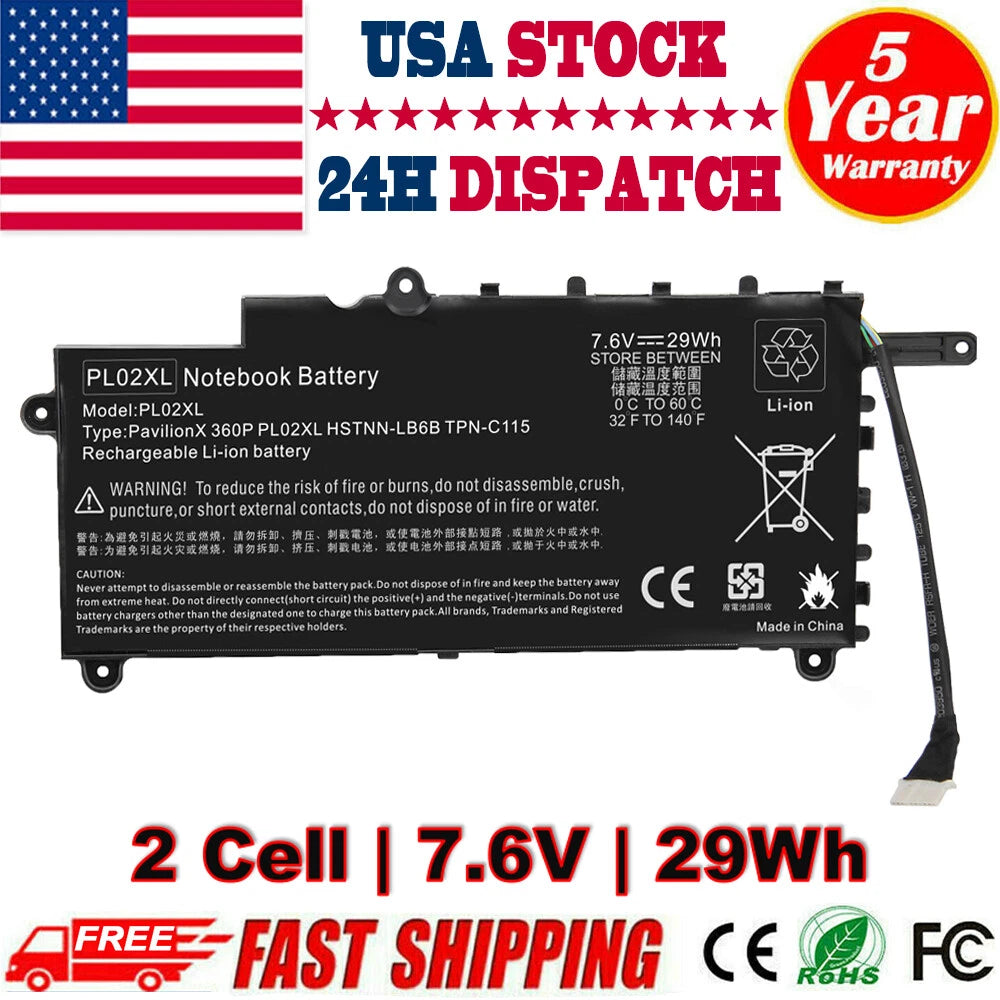 Battery For HP Pavilion 11-n026br 11-n010dx 11-n010la x360 Series 751681-421 CC