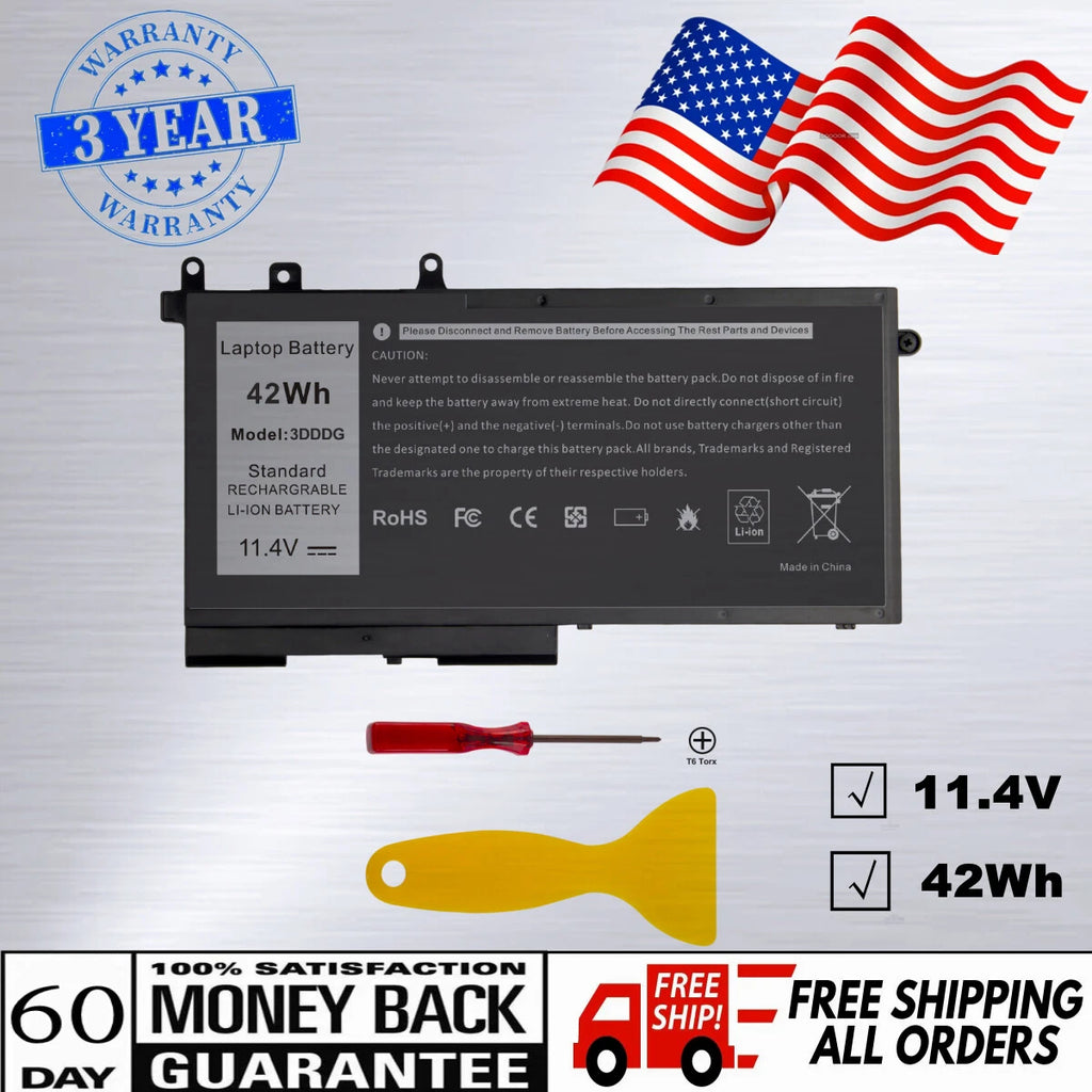 Battery 3DDDG For Dell Precision M3520 M3530 Latitude E5480 E5490 E5580 E5590
