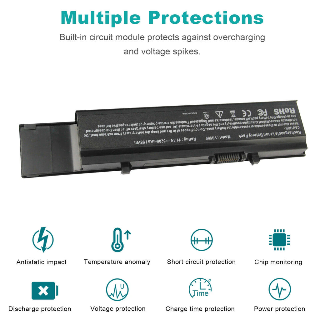Laptop Battery for Dell vostro 3400 3500 3700 V3500 V3700 Series 04JK6R 07FJ92