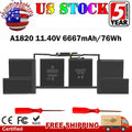 A1820 Battery for Apple Macbook Pro 15" A1707 Late 2016 Mid 2017 6667mAh +Tools
