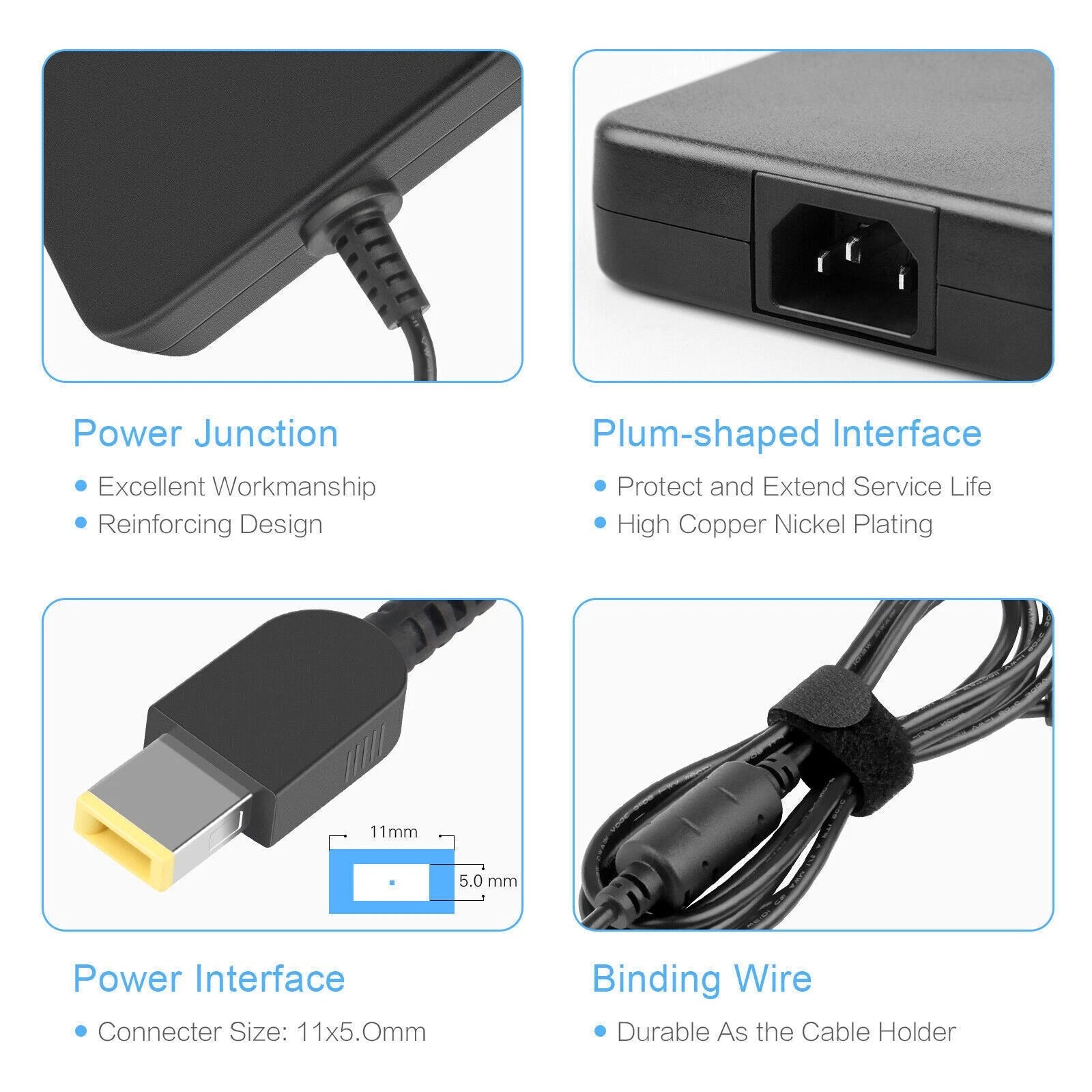 230W AC Adapter Charger For Lenovo Legion 5 5i 7 7i Gaming P50 P51 P71 70 Laptop