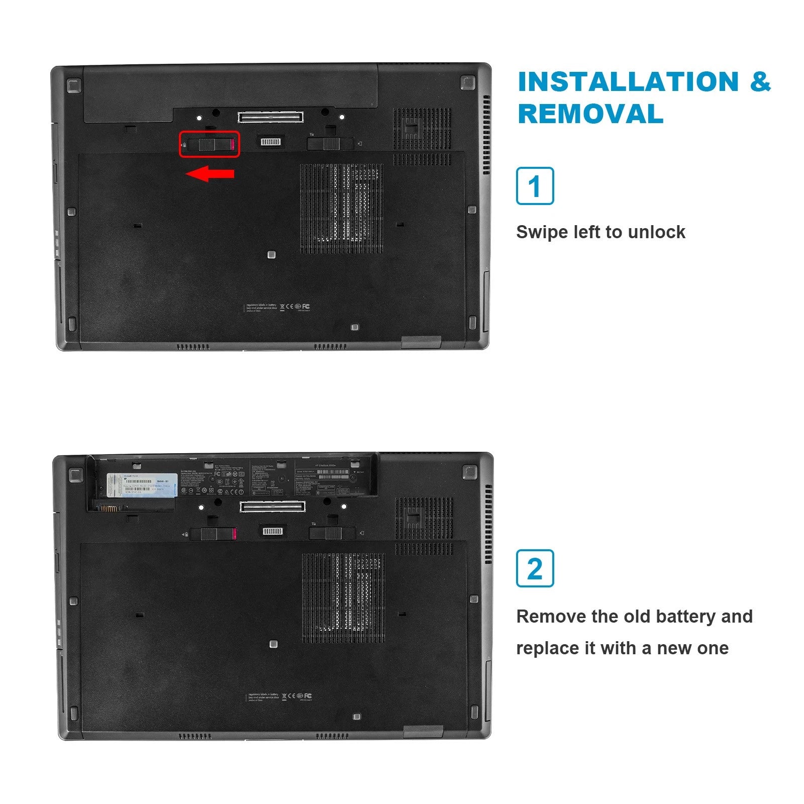 AR08 AR08XL Battery For HP ZBOOK 15 17 G1 G2 708455-001 707614-241 65wh