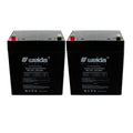 NEW 2pc 12V 5Ah SLA Battery WB1250F2 For UB1250, WKA12-5F, PS1250