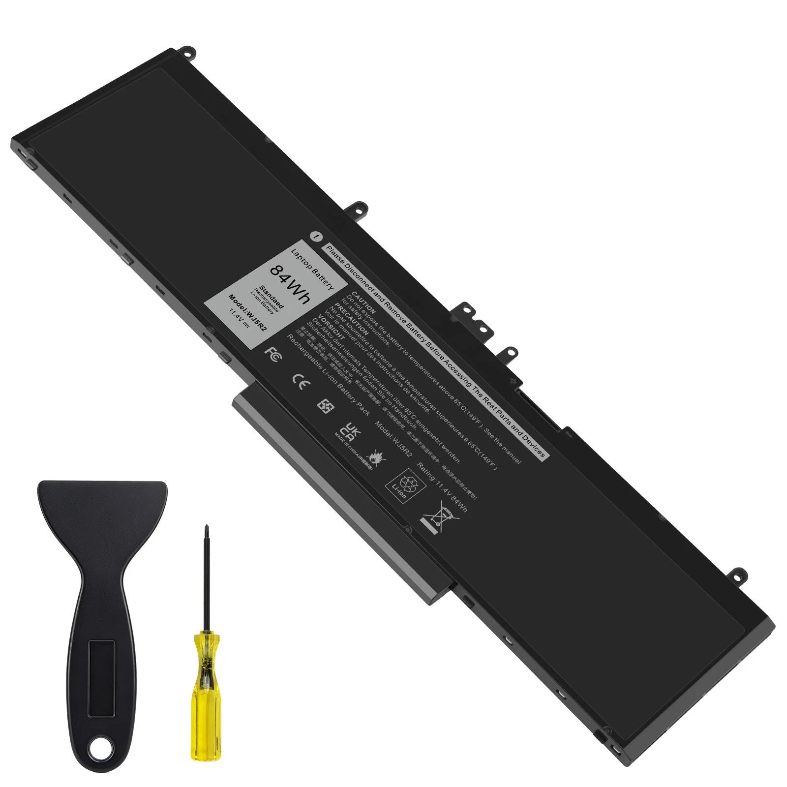 ?NEW WJ5R2 4F5YV Battery For Dell Precision 3510 Serie Latitude E5570 11.4V 84Wh