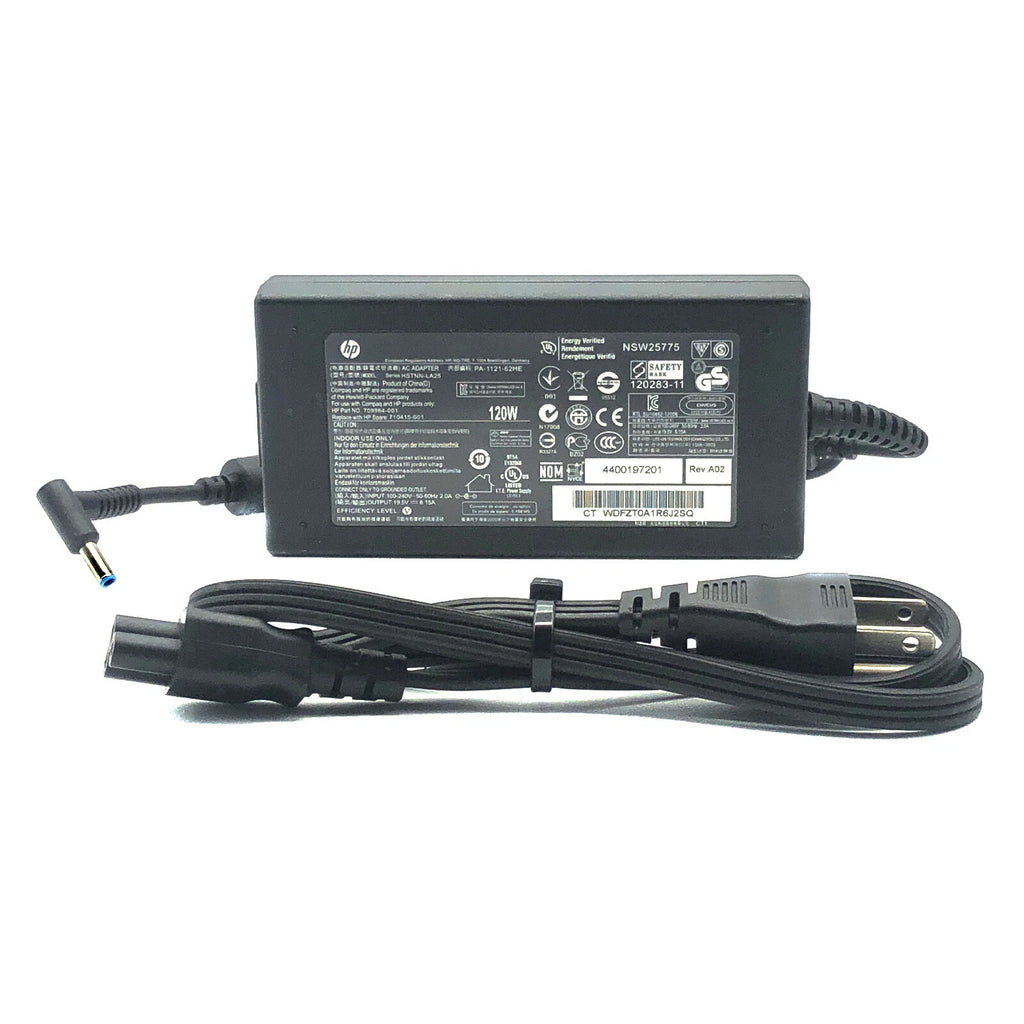 NEW Original HP 120W Smart Power Adapter 19.5V 6.15A Model HSTNN-LA25 710415-001