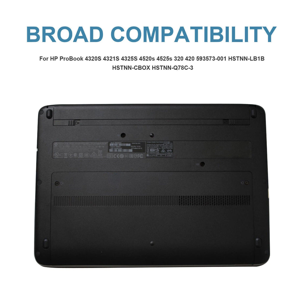 Battery for HP ProBook 4320S 4326S 4425S 4420S 4520S 4325S 4525S 633805-001