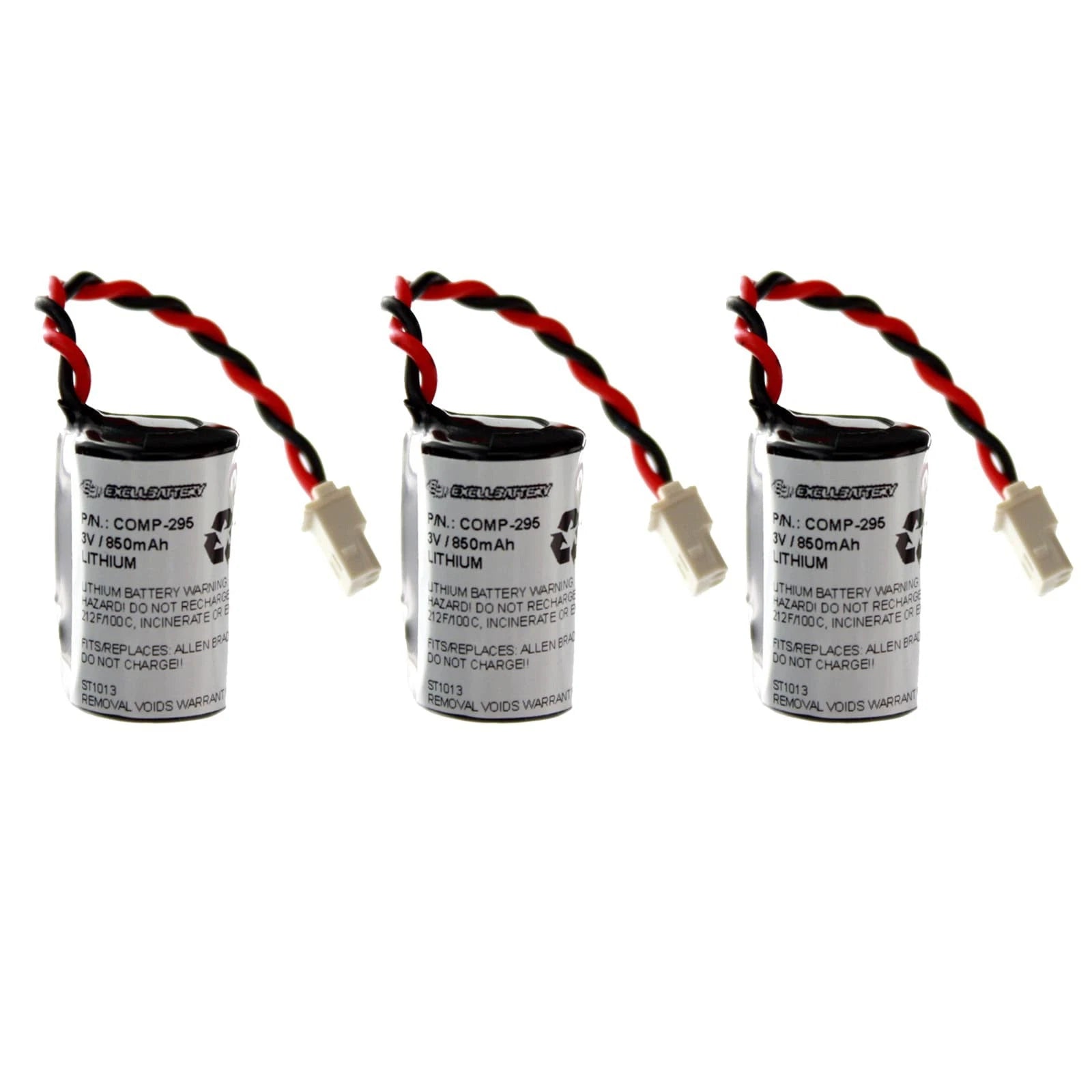 3x PLC Battery Compatible With Energy+ Allen Bradley Micro 1100