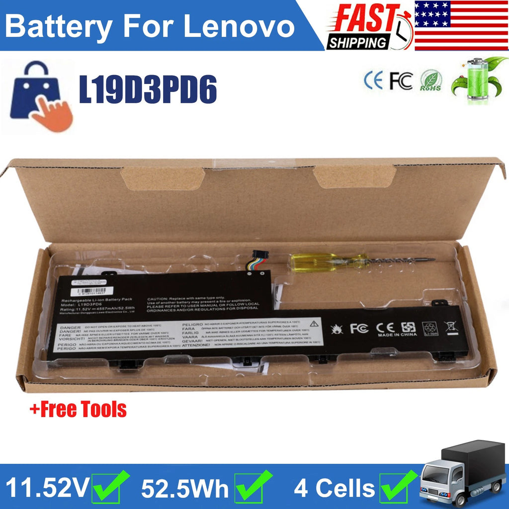 ?L19L3PD6 L19C3PD6 L19M3PD6 L19D3PD6 Battery for Lenovo Flex 5-15IIL05 5-14IIL05