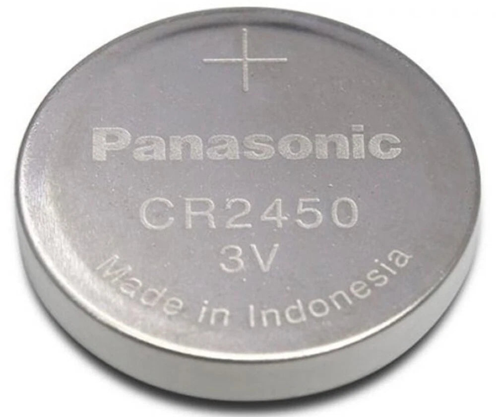 1 NEW PANASONIC CR2450 3V BATTERIES ECR2450 CR 2450 USA SELLER