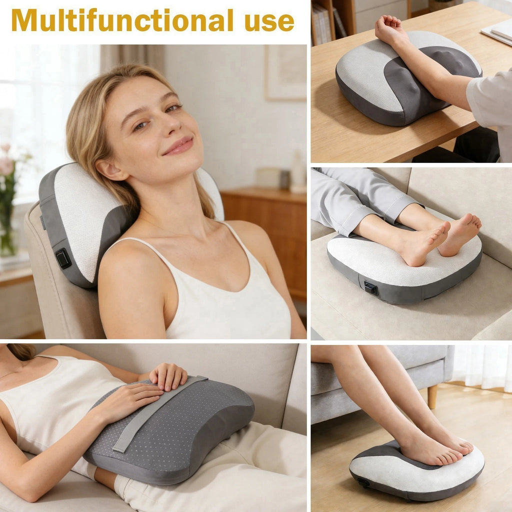 Neck Massager 2026 Neck and Back Relaxer with Heat 3 Modes Shiatsu Cervical OY