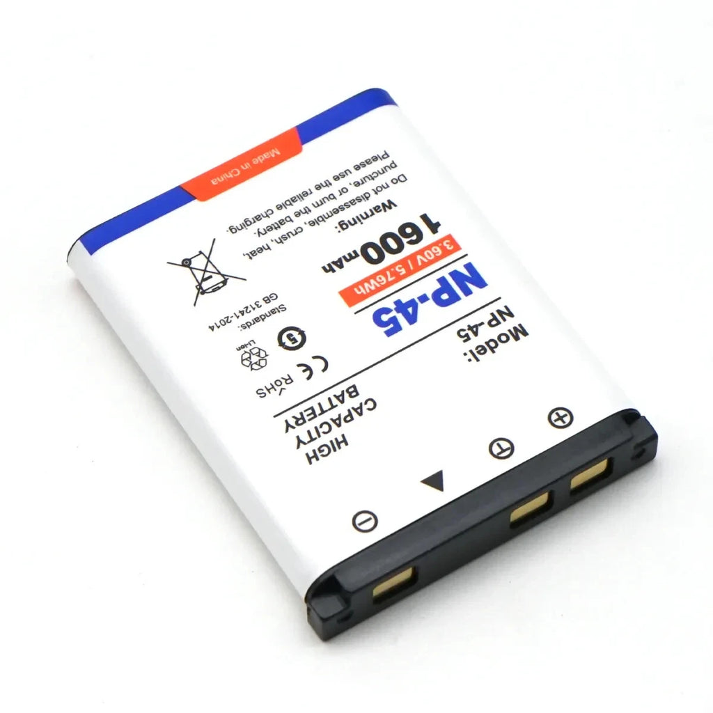 Replacement NP-45 Battery for Fujifilm FinePix Digital Cameras