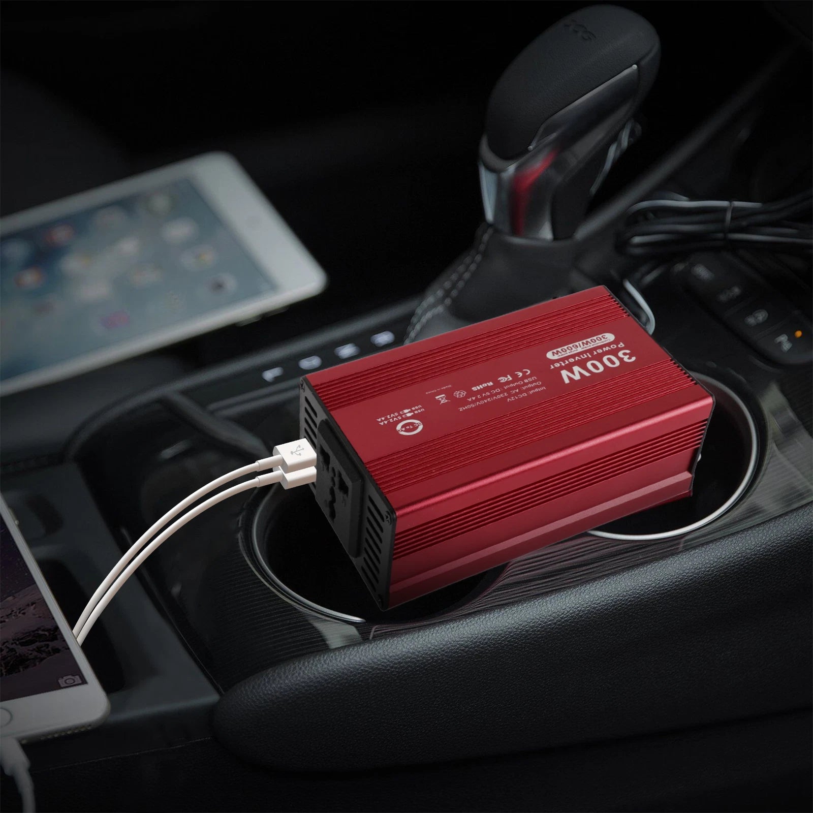 Car Power Inverter 1000/2000 Watts DC 12V to AC 110V Converter Adapter Charger