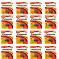 16x Panasonic CR123A 123 CR123 3V Lithium Batteries for Flashlights, Cameras
