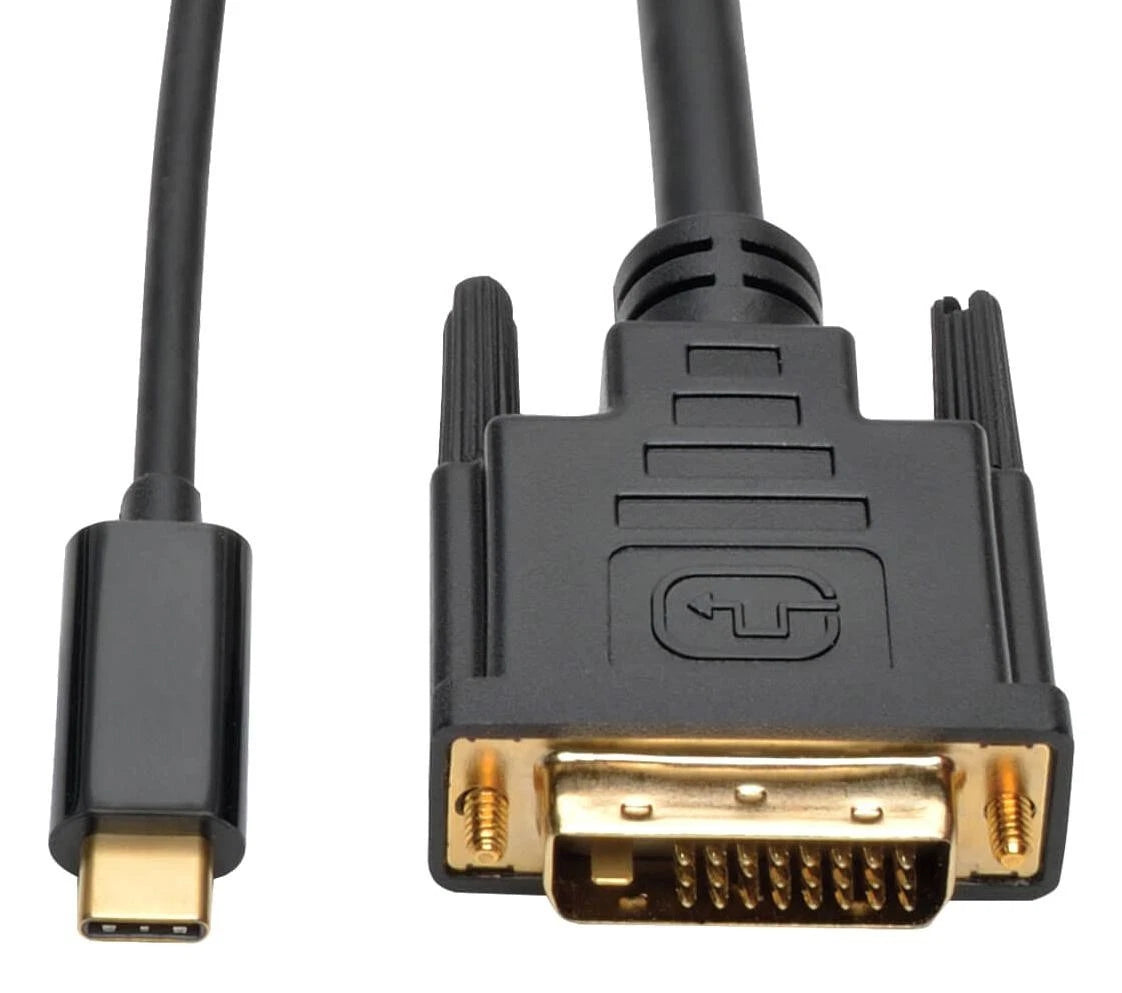 LOT OF 10 TRIPP-LITE USB 3.2 Gen 1 Type C M to DVI M Cable Model: U444-006-D 6ft
