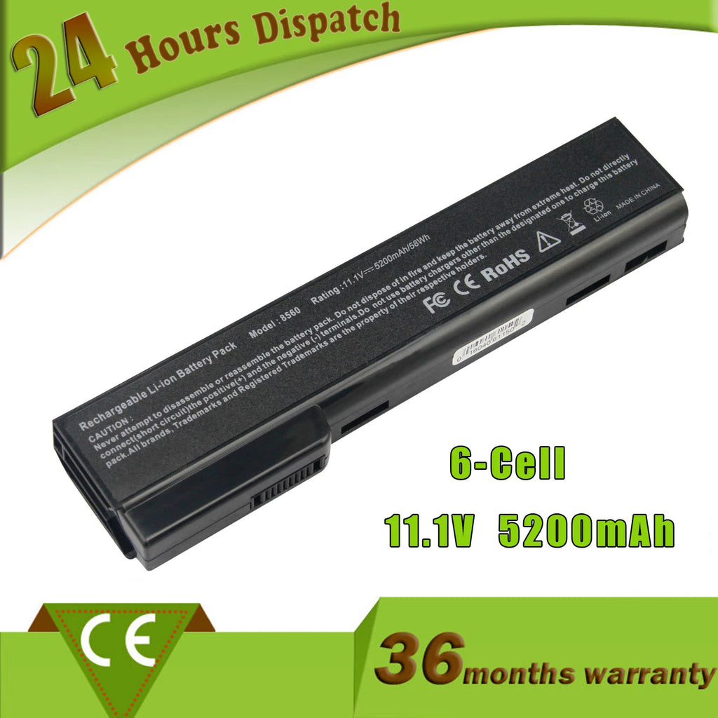Battery / Charger for HP ProBook 6360b 6460b 6465b 6470b 6475b 6560b 6565b 6570b
