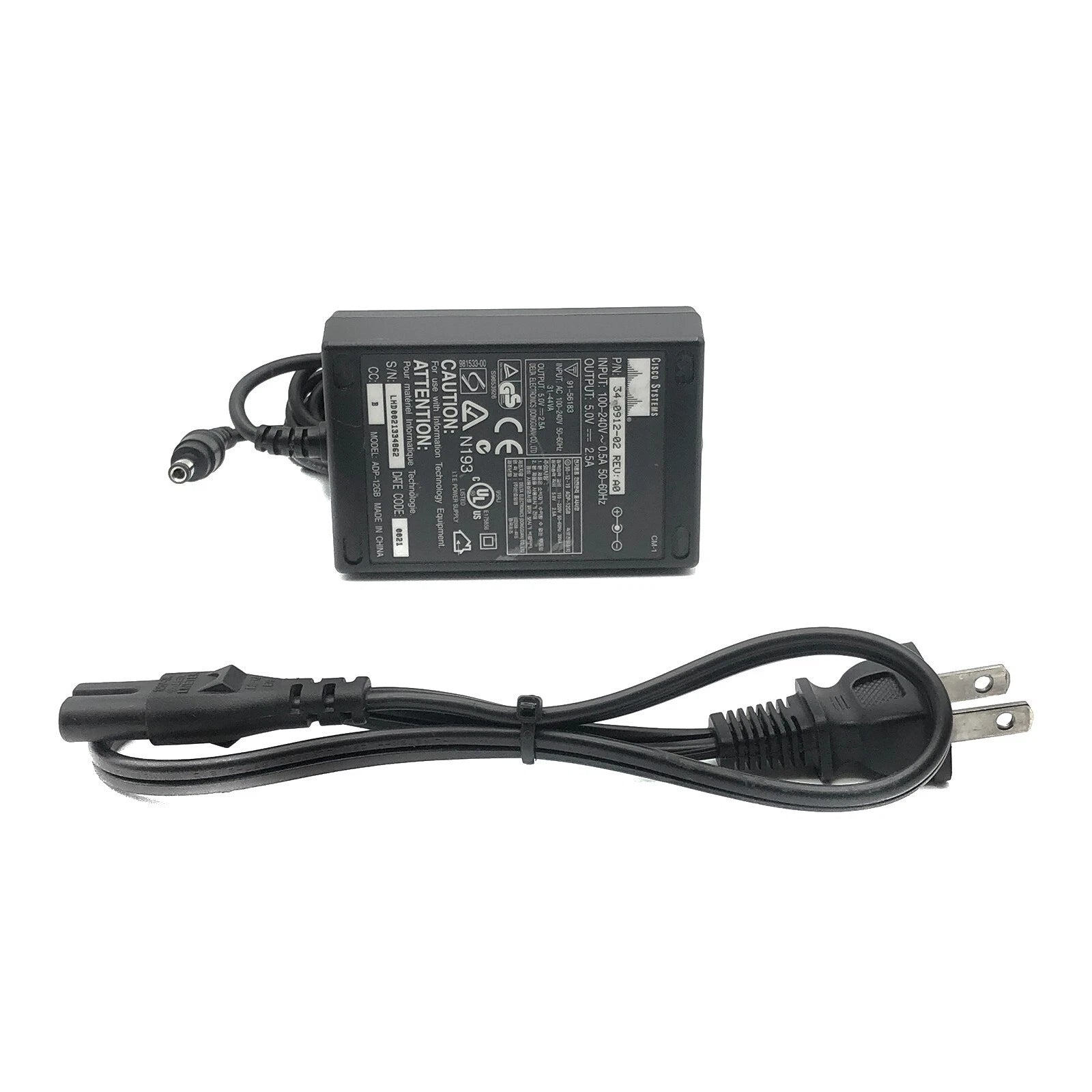 NEW Genuine Power Supply for Cisco ATA190 ATA191 Series Analog Telephone Adapter