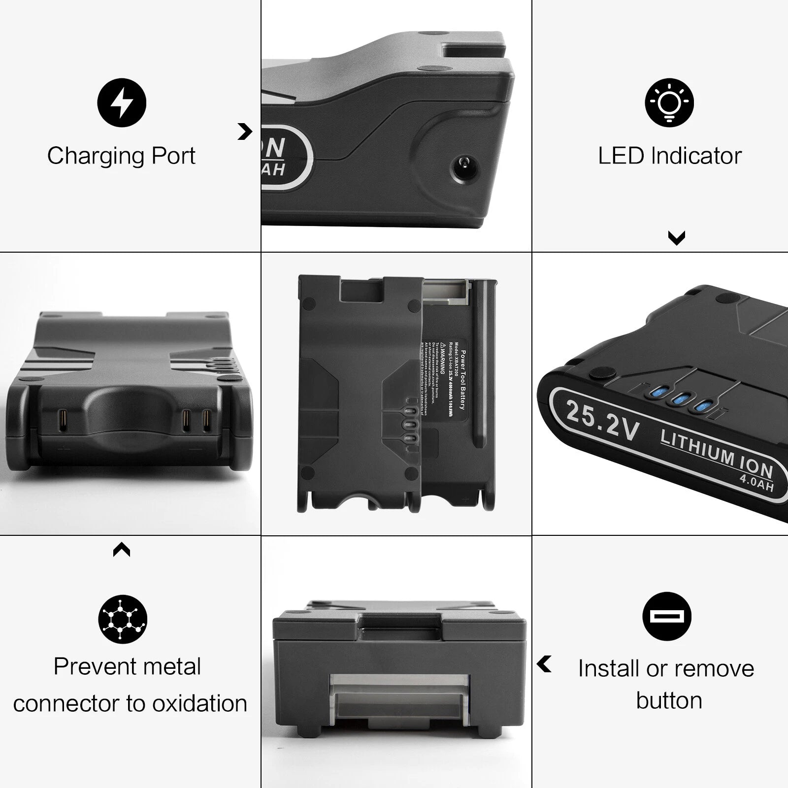 4.0Ah Lithium Battery For Shark XBAT200 ION F80 IF281 IF282 Cordless Stick Vac