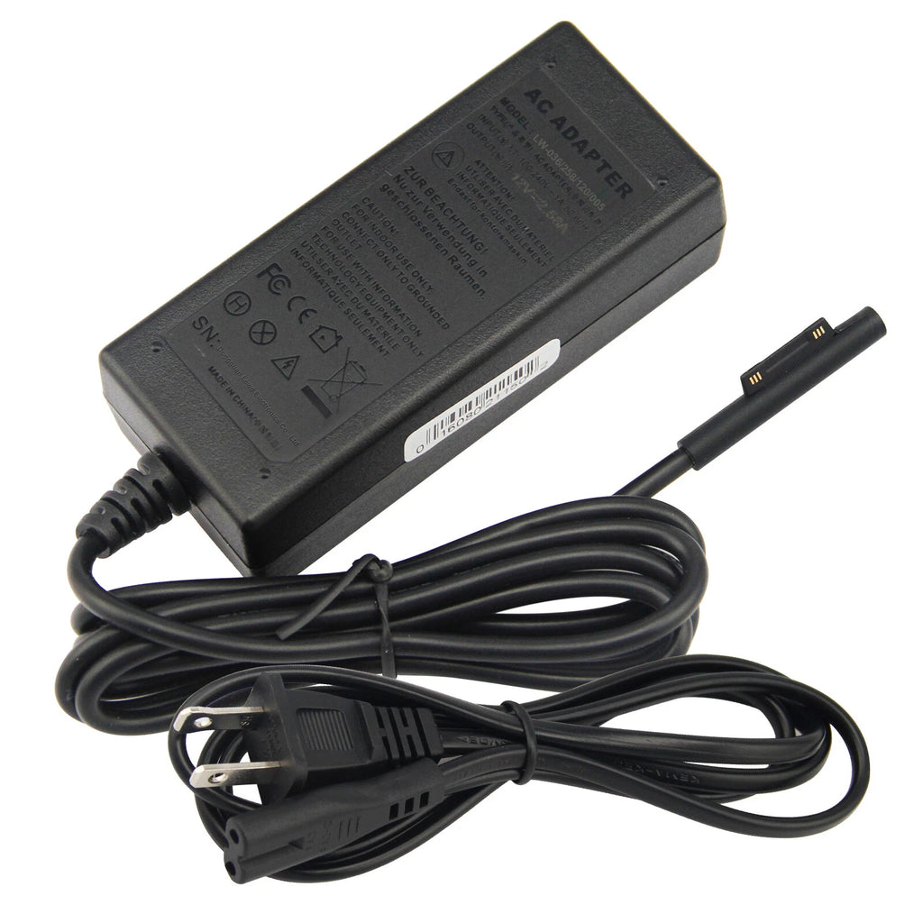 Adapter Charger for Microsoft Surface Pro 3 Pro 4 (Intel Core i5 i7), Pro 5 2017