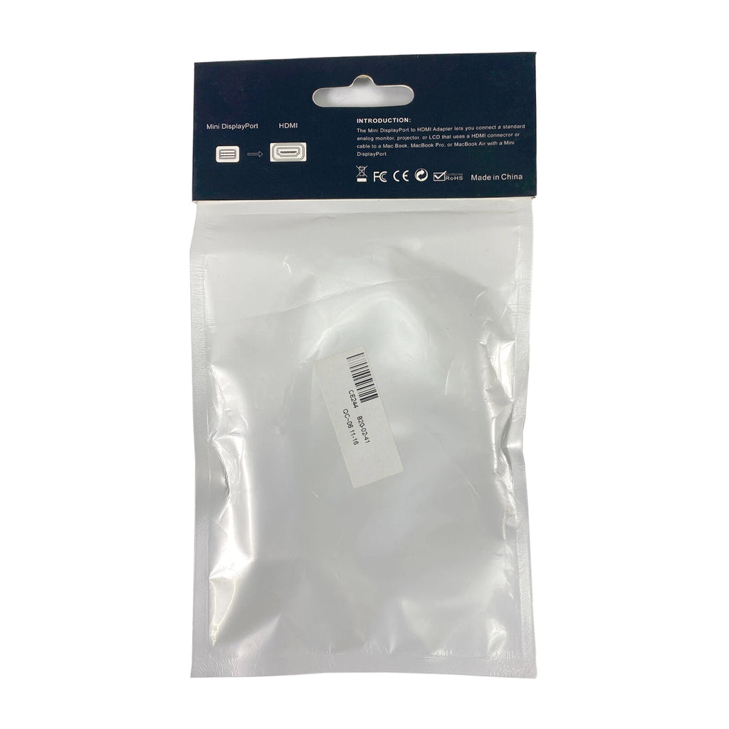 Mini DisplayPort To HDMI Adapter for Macbook Air/Pro White