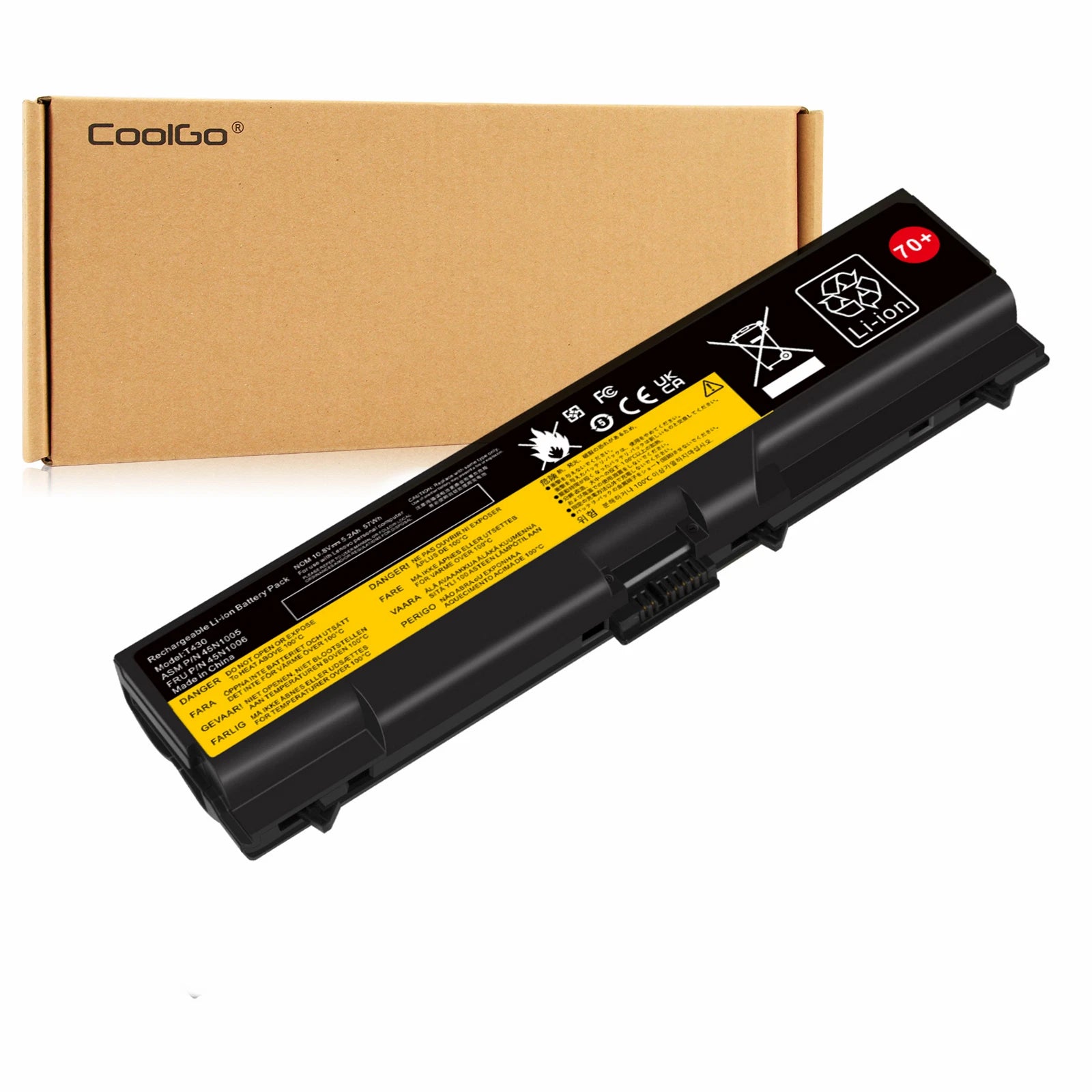 70+ Laptop Battery For Lenovo ThinkPad T430 45N1004 W530 L530 45N1001 57Y4186