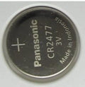 1 NEW PANASONIC CR2477 3V LITHIUM BATTERIES CR 2477 Expiration date 2028