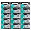 Murata SR616SW / 321 Button Coin Cell Silver Oxide Battery 15 Pack