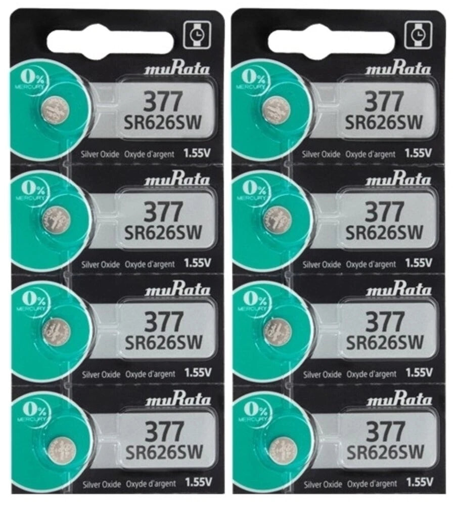 MuRata 377 Battery (Pack Of 8)