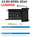 ??Battery L14S4P22 L14M4P23 For Lenovo IdeaPad Y700-15ISK Y700-17ISK 4ICP6/54/90
