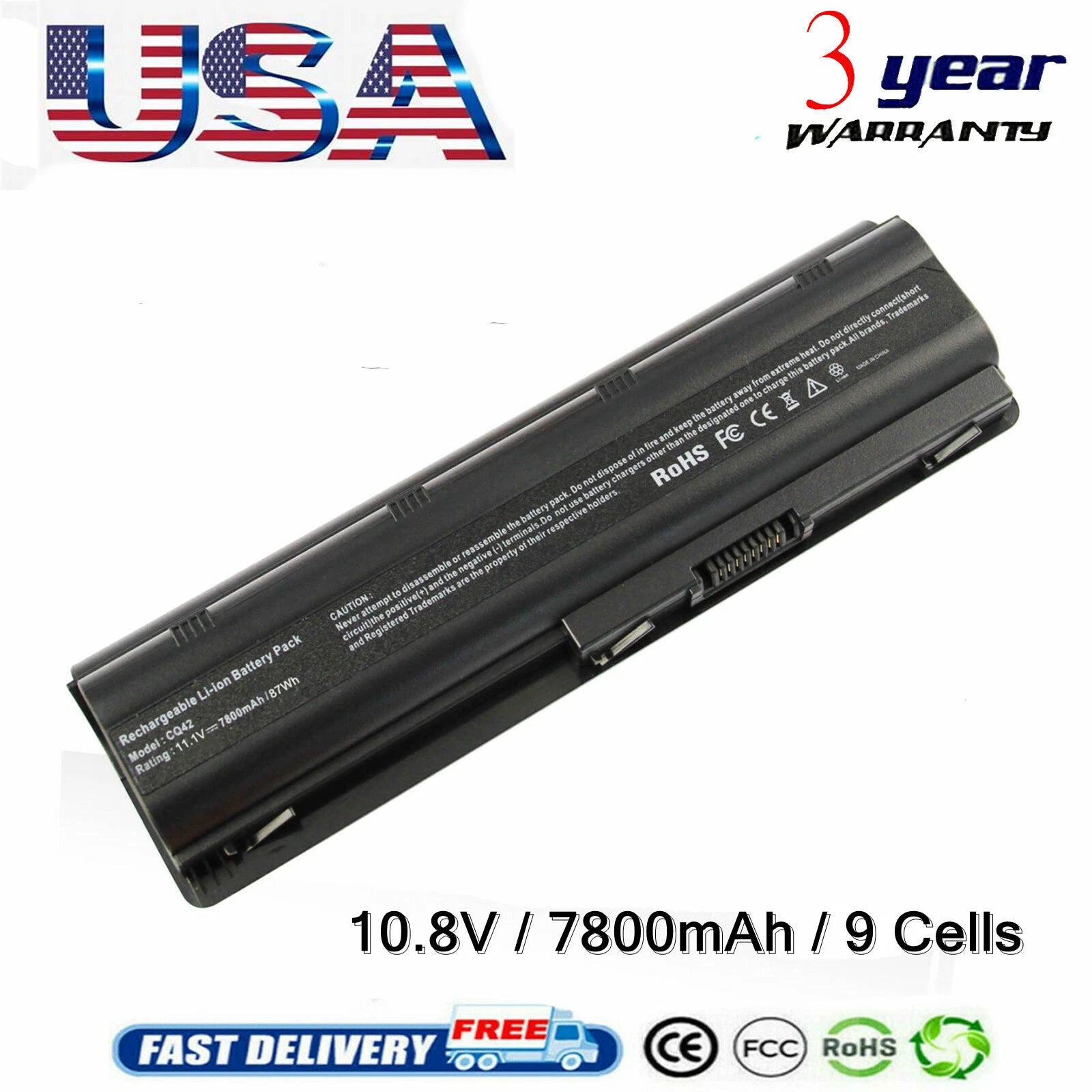 MU06 MU09 Battery for HP Pavilion CQ42 593553-001 G4 G6 G7 G62 CQ32 DM4 9 Cells