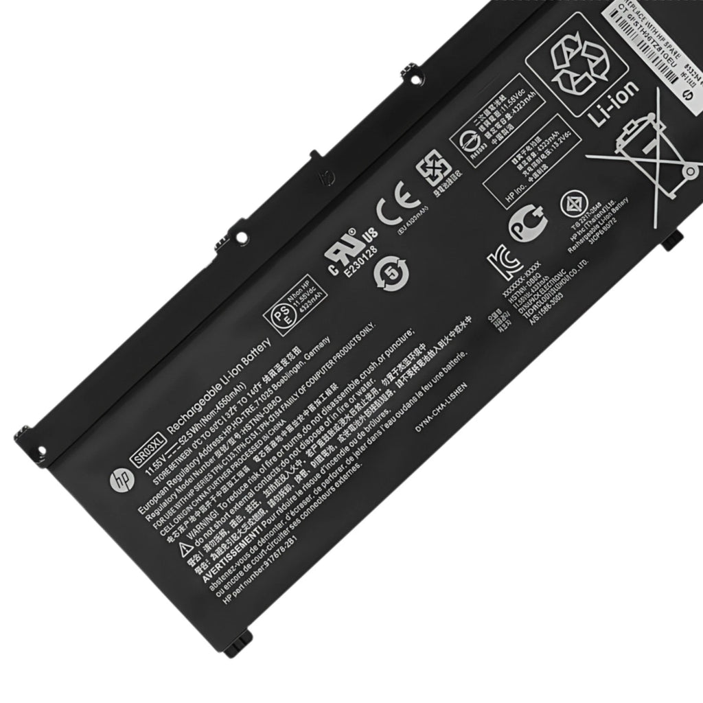 Genuine SR03XL Battery for HP Pavilion 15-CX 15-CX0XXX 15-CX0058WM L08855-855
