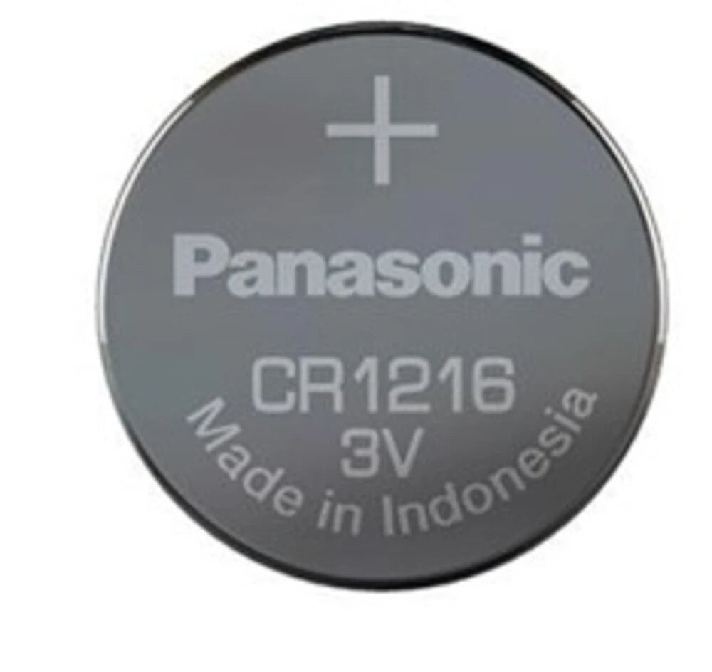 Panasonic 3 Volt Lithium Button Cell Watch Battery (ECR1216 CR1216) EXP 2028