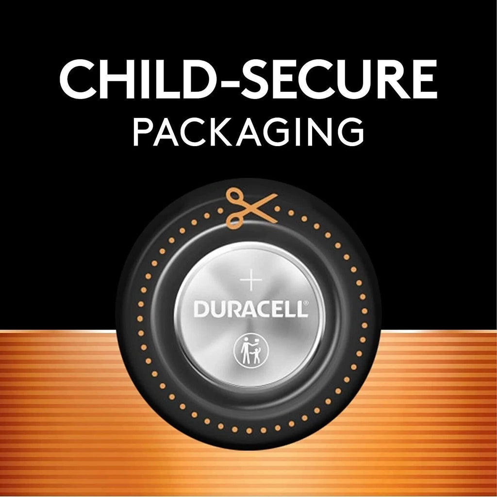Duracell CR2025 3V Lithium Battery, Child Safety Features, 2 Count Pack,...