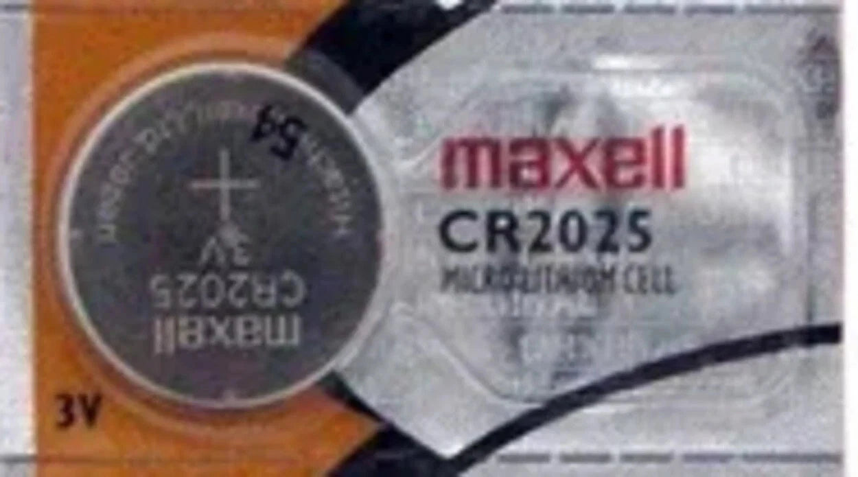5 x Genuine Maxell CR2025 CR 20225 3V COIN LITHIUM BATTERY Made in Japan BR2025