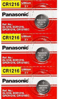 [ 3 pcs ] -- Panasonic Cr1216 3v Lithium Coin Cell Battery Dl1216 Ecr1216
