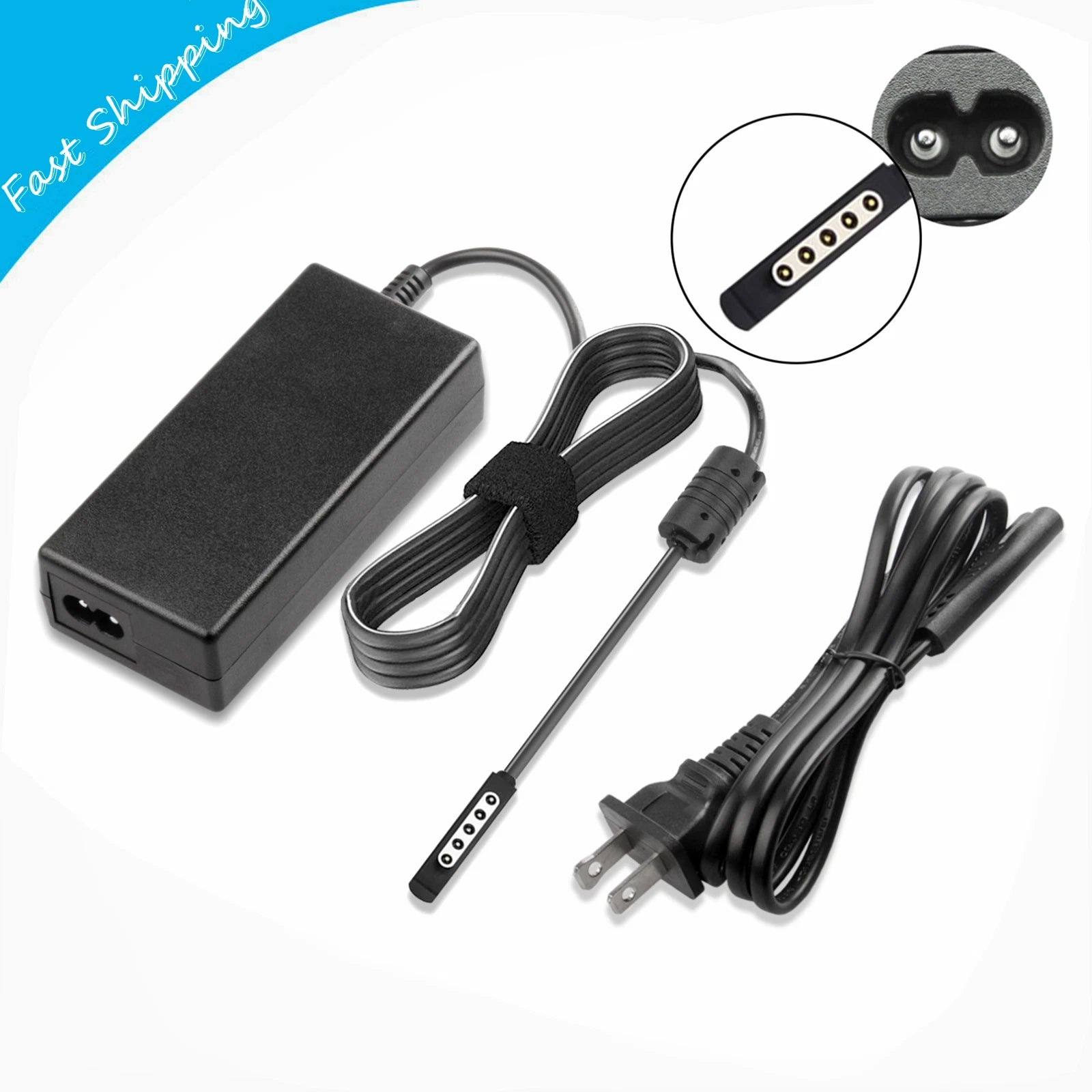 48W Adapter Charger For Microsoft Surface Pro 1,2,RT,1512 1536 1601 i5 i7 Tablet