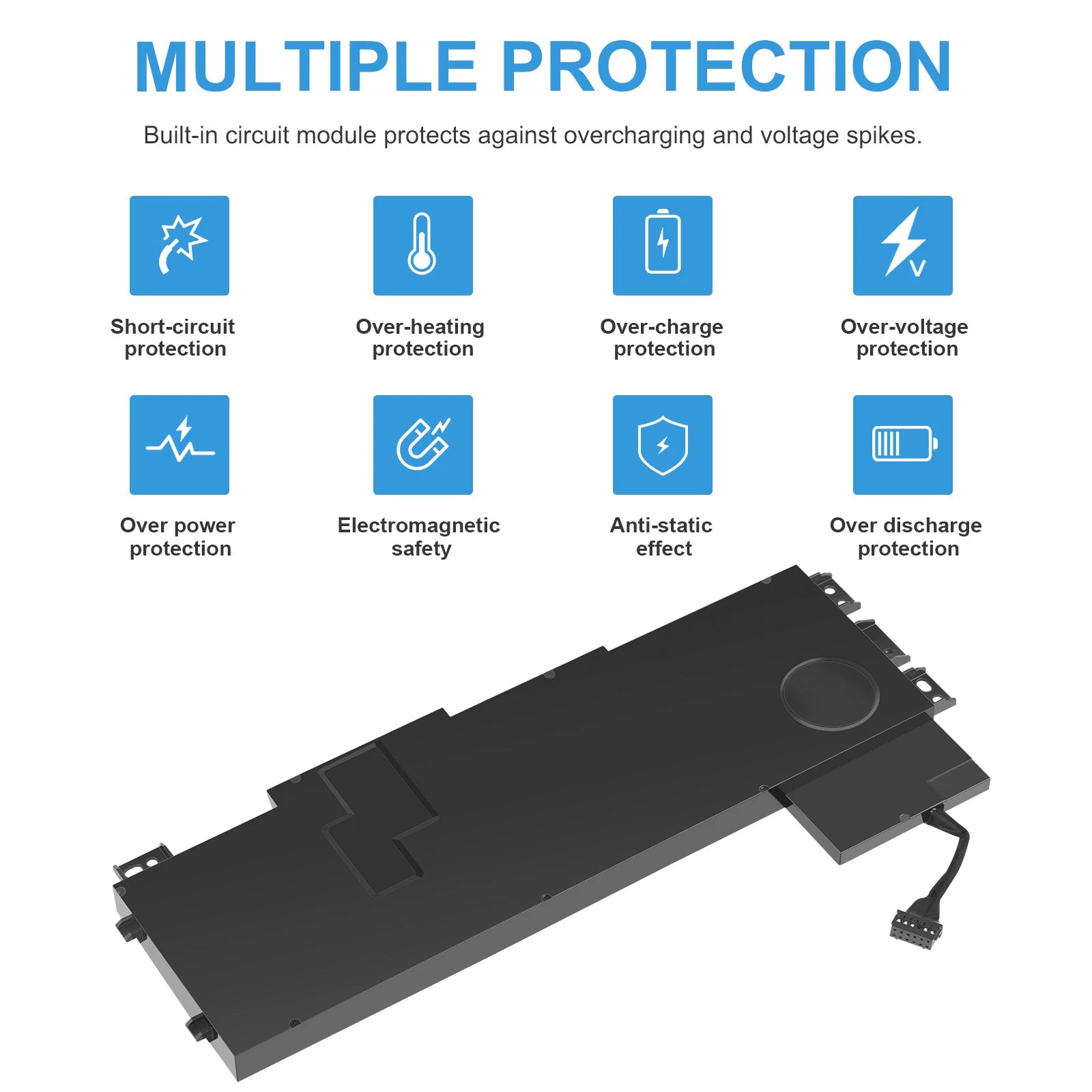 Battery for HP Zbook 15 G4 VV09XL VV09090XL 808452-001 808452-002 US