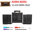 Battery A1964 For Apple MacBook Pro 13" A1989 Mid 2018 2019 A2251 2020 EMC 3214