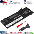 L17L3P71 Battery For Lenovo ThinkPad T480S 01AV478 01AV480 L17M3P72 57Wh