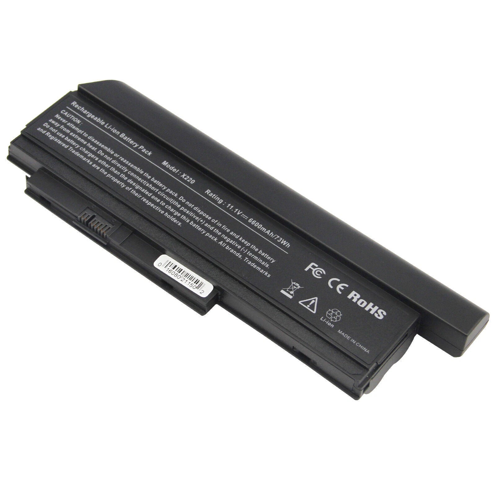 44++ Battery For Lenovo ThinkPad X220 X220i X220s 0A36281 45N1027 9 Cell 6600mAh