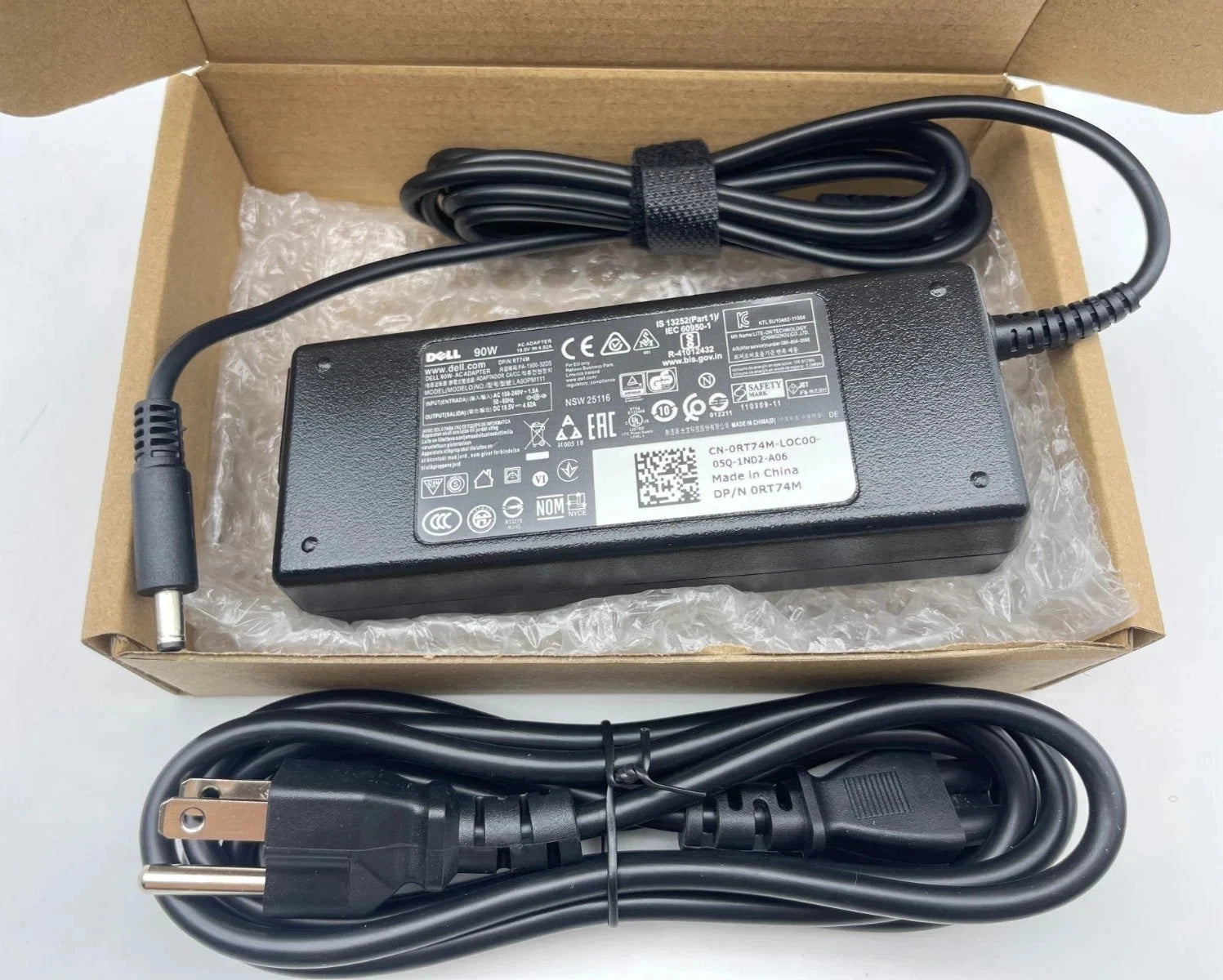 OEM Dell 90W VRJN1 DA90PM111 PA-1900 Power Adapter Charger 19.5V 4.62A 4.5x3.0mm