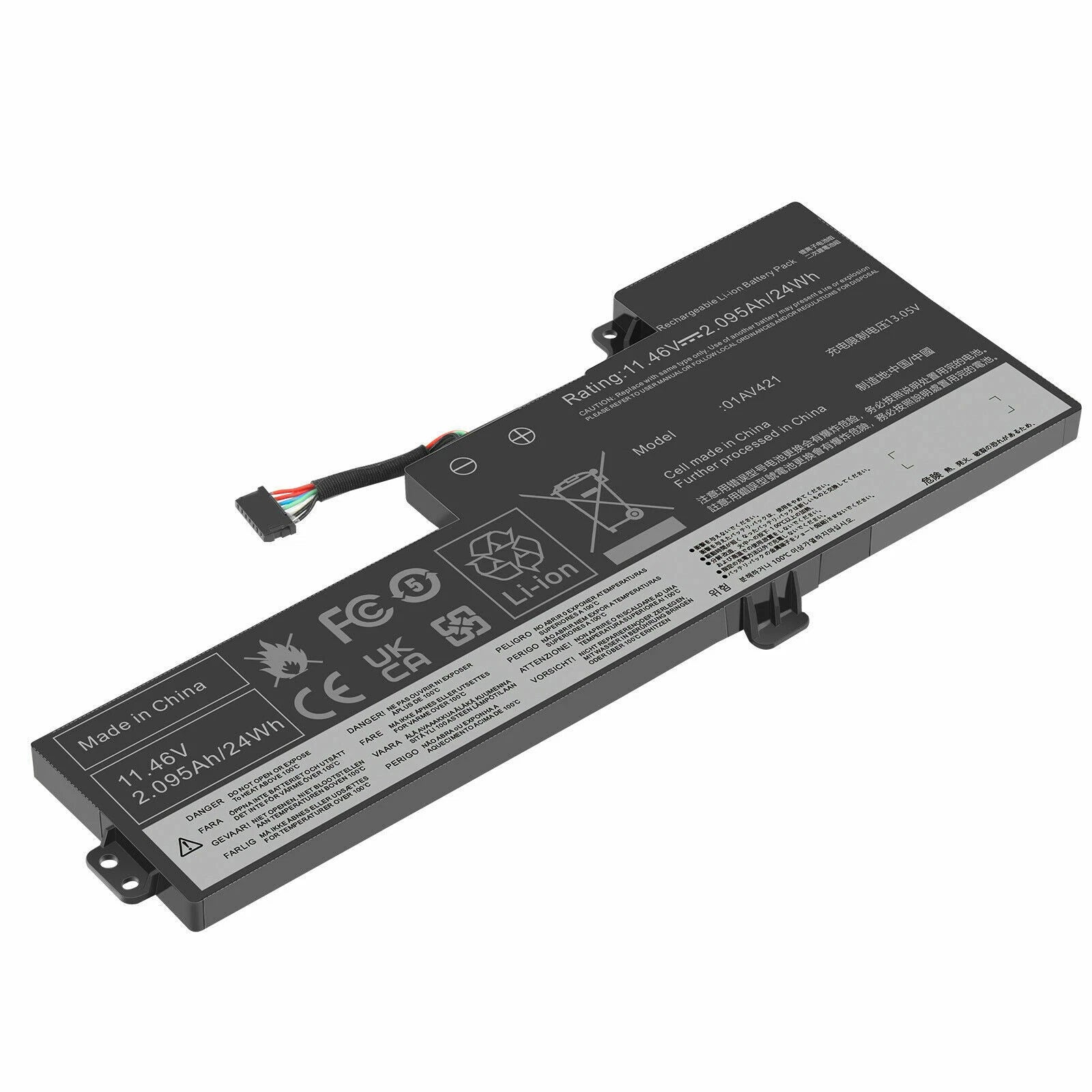 01AV421 Battery for Lenovo ThinkPad T470 T480 A475 A485 TP25 01AV421 01AV419