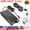 65W 19.5V 3.34A AC Adapter Charger For Dell Inspiron 15 3000 5000 7000 4.5*3.0mm