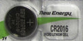 New Energy CR2016 1 Pc 3v Long-life Lithium Button Cell Batteries