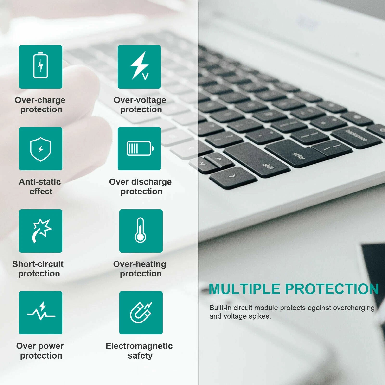 MB04XL FOR HP BATTERY 15.4V 55.67Whr ENVY M6-AQ M6-AQ005DX SERIES 844204-850