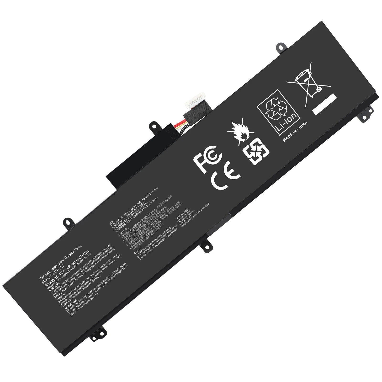 ?New C41N1837 Battery For Asus Rog Zephyrus GA502 GA532DU GU502 GU532 GX502 76WH