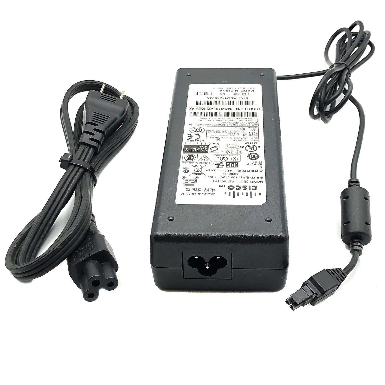 NEW Genuine Cisco ASA5505 48V AC Power Adapter Firewall Router Charger OEM