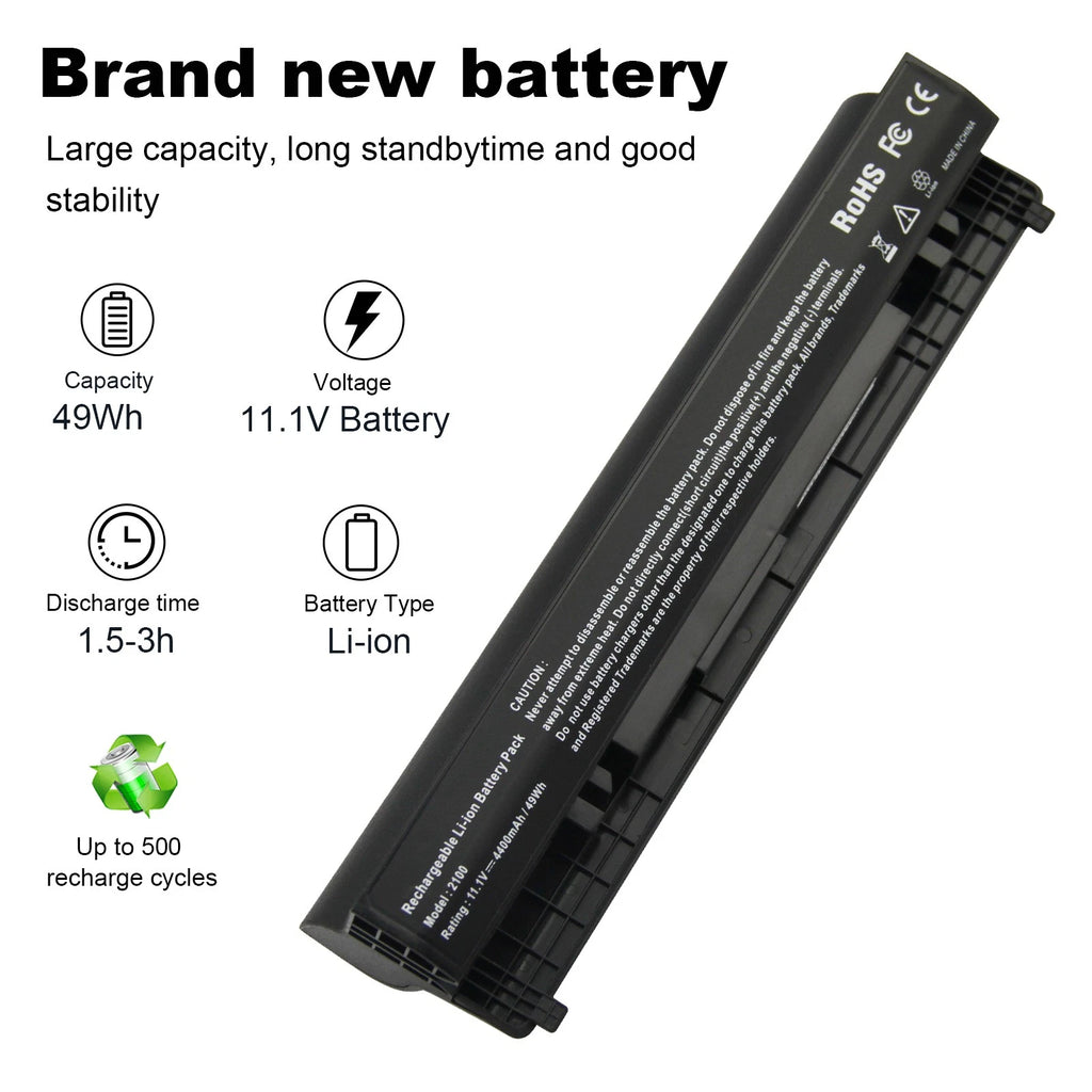 Battery/Charger for Dell Latitude 2100 2110 2120 312-0229 4H636 00R271 451-11039